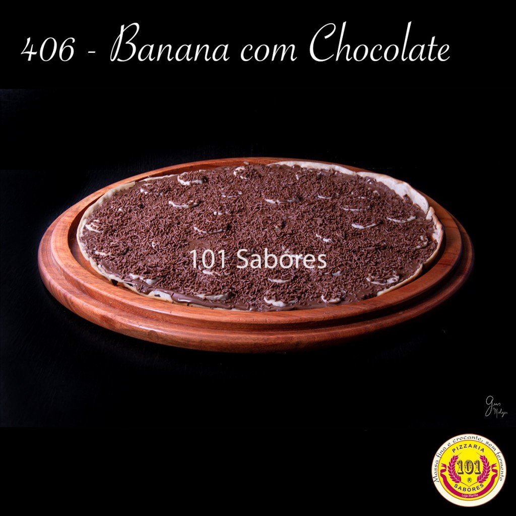 BANANA COM CHOCOLATE