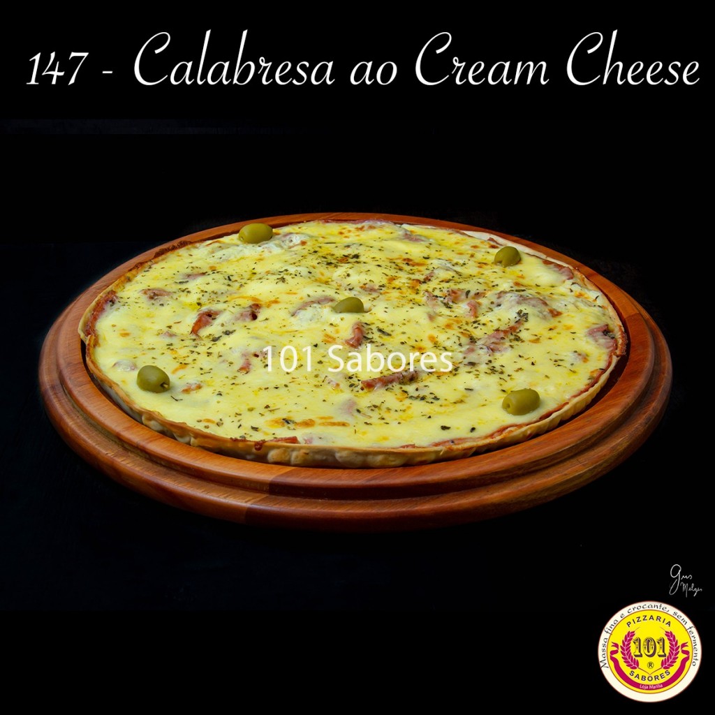 CALABRESA AO CREAM CHEESE